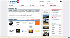 Desktop Screenshot of cyprustaxi.com